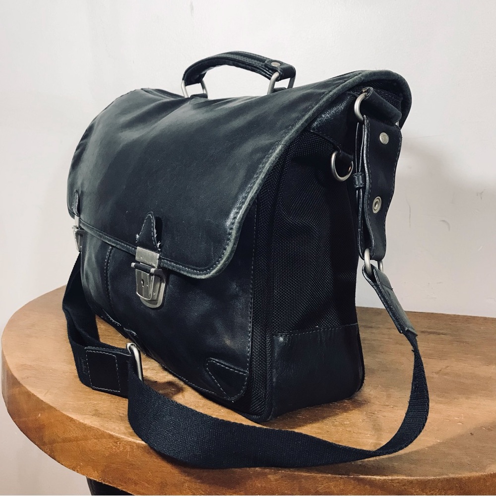 Texier unisex leather briefcase - Picture 4 of 14